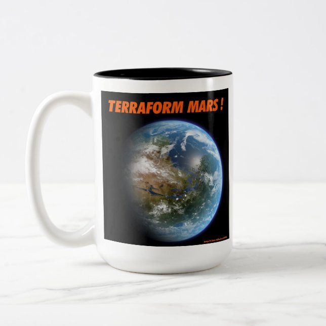 Terraform Mars Två-Tonad Mugg (Vänster)