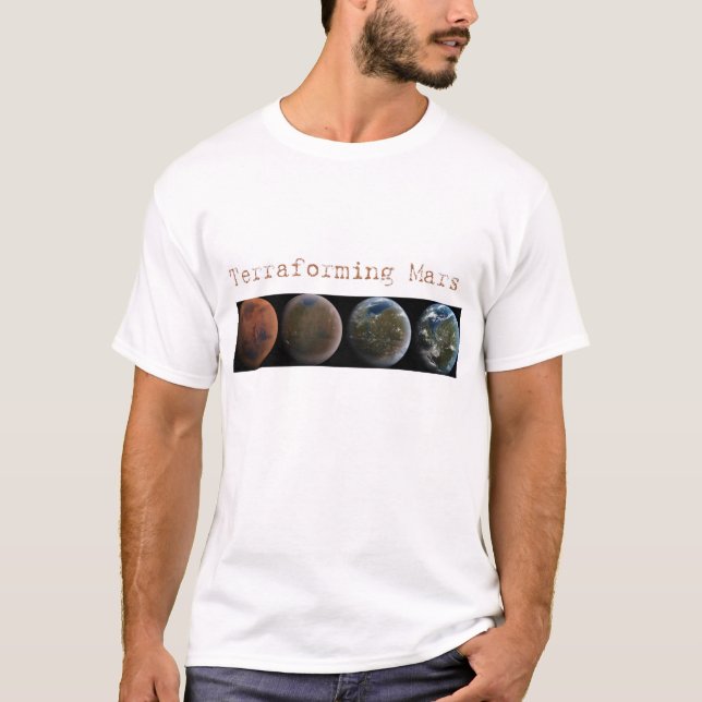 Terraforming fördärvar t-shirt (Framsida)