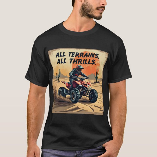 Terrains alla Thrills - Äventyr T Shirt (Framsida)