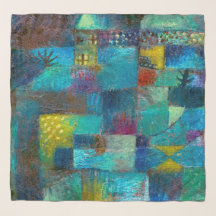Terrakad trädgård (1920), målning av Paul Klee