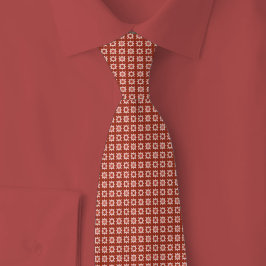 Terrakotta Geometrisk  Slips