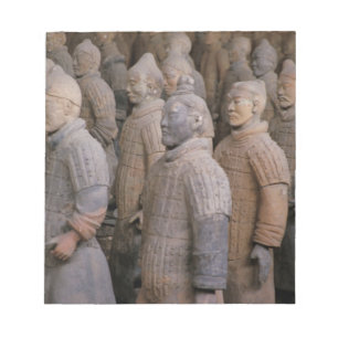 Terrakotta krigare i kejsare Qin Shihuang's Anteckningsblock