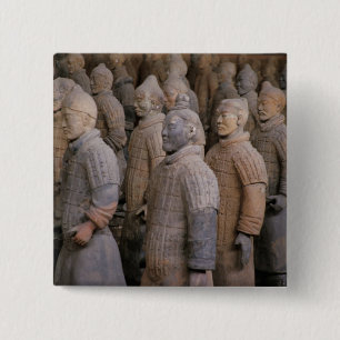 Terrakotta krigare i kejsare Qin Shihuang's Knapp