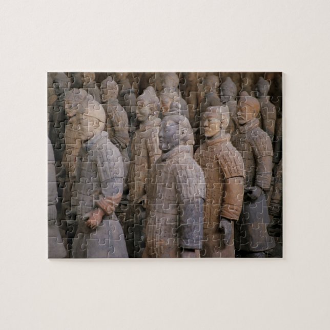 Terrakotta krigare i kejsare Qin Shihuang's Pussel (Horisontell)