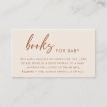 Terrakotta Modern Minimalistiska Böcker för Baby S