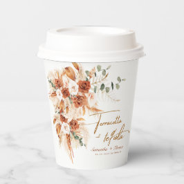 Terrakotta och tequila blomsterbröllop