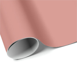 Terrakotta Rosa Enfärgad Presentpapper