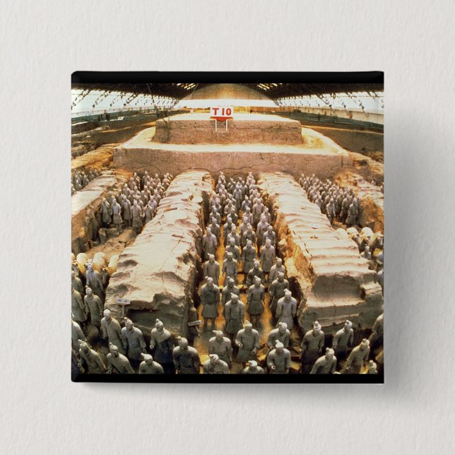 Terrakottaarmé, Qin dynasti, 210 BC Knapp (Framsida)