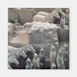 Terrakottaarmé, Qin dynasti, 210 BC Magnet