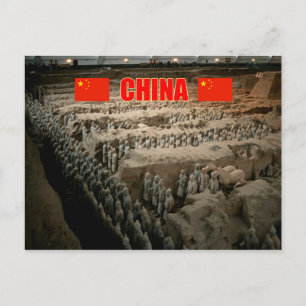 Terrakottaarmén Kina - Pro Foto Vykort
