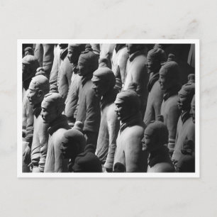 Terrakottaarmén Xi'an Kina Fotografi Foto Vykort