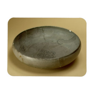 Terrakottan målade grå färgware, Hastinapur, Magnet