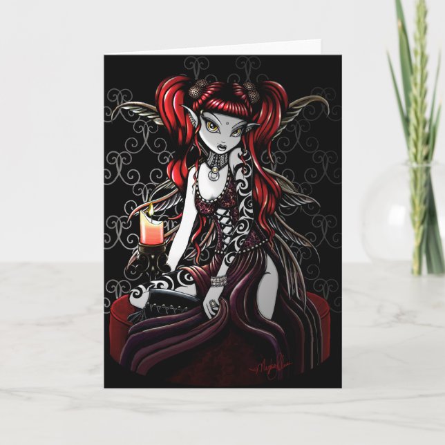 Terramörker avfyrar det felika kortet kort (Framsida)