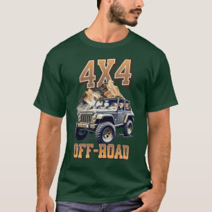 TERRÄNG 4x4 - brun T Shirt