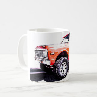 Terräng Anpassad Lastbil Kaffe Mugg
