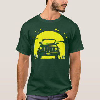 Terrängäventyr Sport Retro flicka T Shirt