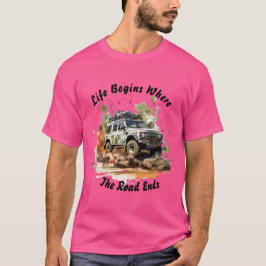 Terrängbil Äventyr T-Shirts