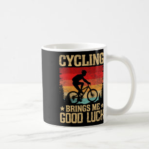 Terrängcykling Cykling Älskare Landsvägscykel Cykl Kaffemugg