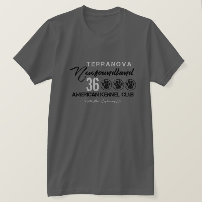 Terranova Newfoundland T-shirt (Design framsida)