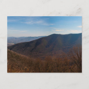 Terrapin Mountain på hösten, Virginia Vykort