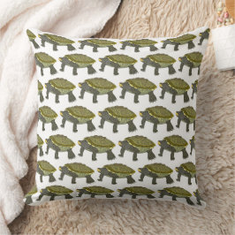 Terrapin (pattern white) - Pillow Kudde