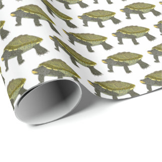 Terrapin (white) - Wrapping Paper Presentpapper
