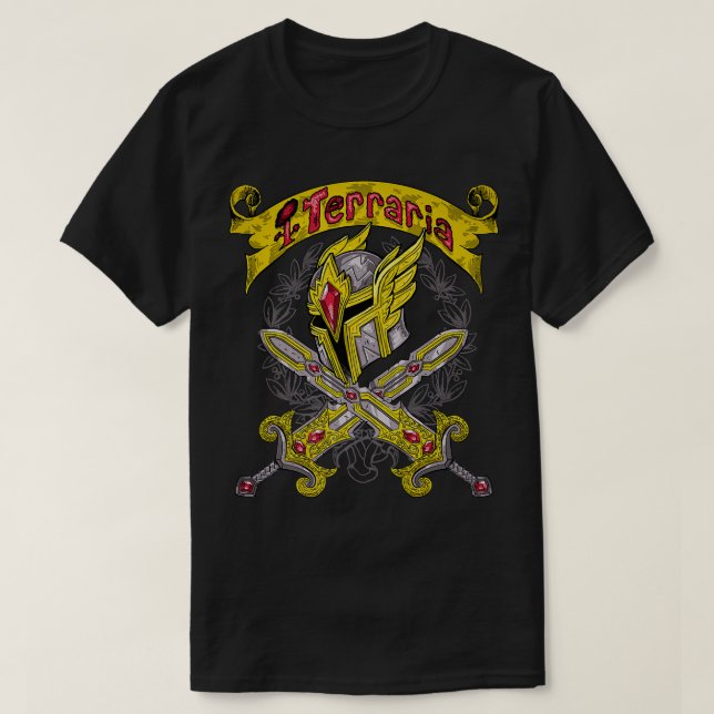 Terraria Excalibur T Shirt (Design framsida)