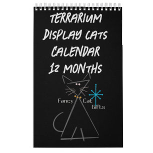 Terrarium Display Kattkalender Kalender