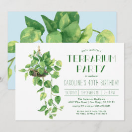 Terrarium-fest-inbjudan Inbjudningar