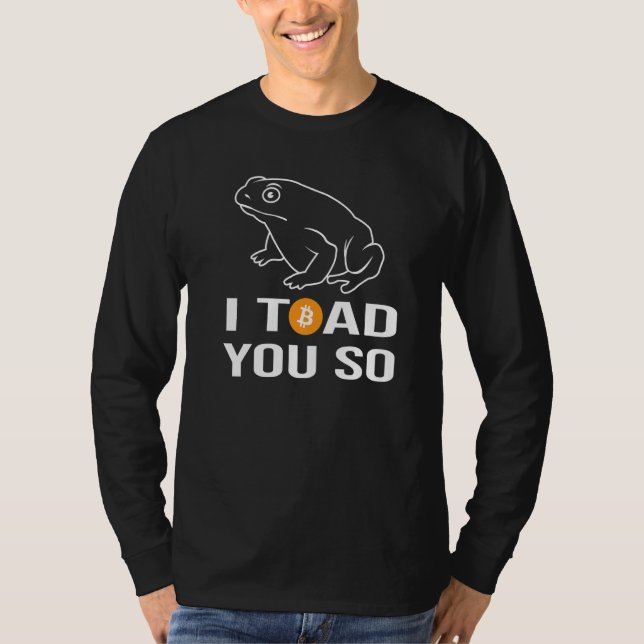 Terrarium-pets Cryptocurrency Toad Premium T Shirt (Framsida)