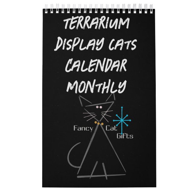 Terrarium Visning Cat Calendar Kalender (Omslag)