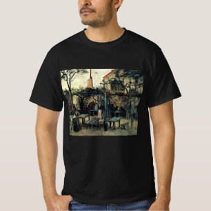 Terrass på en café, Montmartre av Vincent van Gogh T Shirt