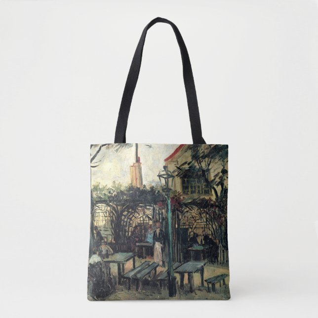 Terrass på en café, Montmartre av Vincent van Gogh Tygkasse (Framsida)