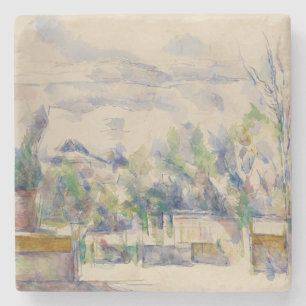 Terrassen i trädgården på Les Lauves, Cezanne Stenunderlägg