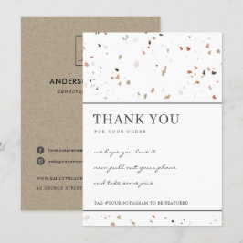 TERRAZZO CERAMIC MÖNSTER CORPORATE Business LOGOTY Tack Kort