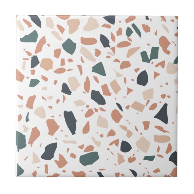 Terrazzo Ceramic Tile Kakelplatta (Framsidan)