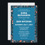 Terrazzo Hand plockade Anpassningsbar Pub Bat mitz Inbjudningar<br><div class="desc">Perfekt-kort för att tillkännage ett bat mitzvah, pub mitzvah eller annat judiskt firande! Hand gjorde Terrazzo mönster åt dig på framsidan och baksidan! FULLT ANPASSADE! Klicka på "Anpassa" ovan om du vill redigera texten. Klicka på "Redigera med verktyg" om du vill justera typsnitt, färg och placeringar och ta bort baksidans...</div>