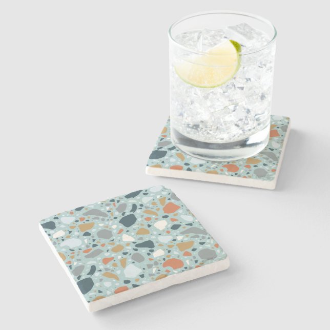 Terrazzo i blått stenunderlägg (Sidan)