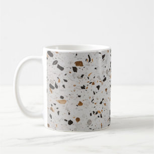 Terrazzo konsert: Vintage Abstract Design Kaffemugg