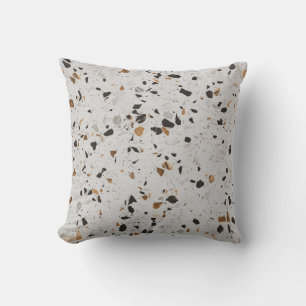Terrazzo konsert: Vintage Abstract Design Kudde