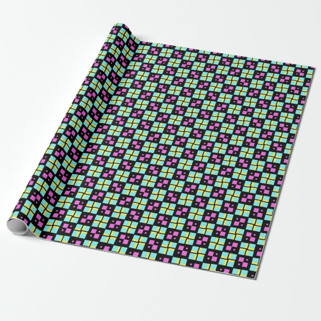 Terrazzo Mönster 07 Presentpapper (Utrullad)