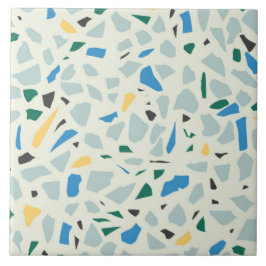 Terrazzo mönster 2 kakelplatta