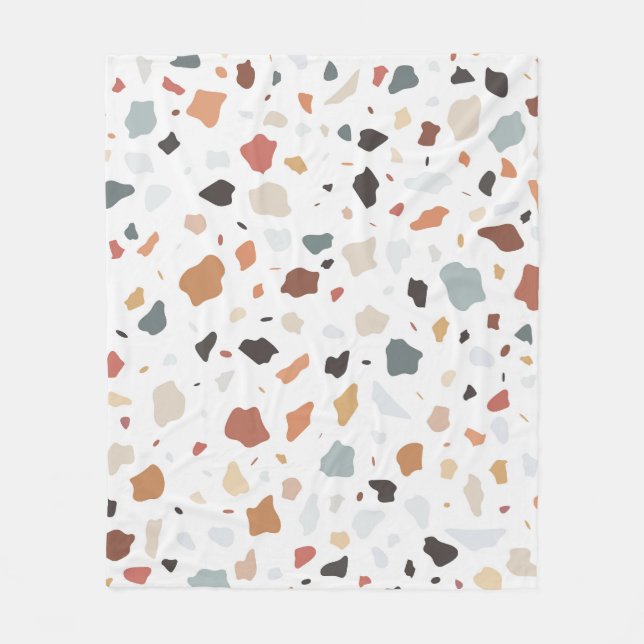 Terrazzo Mönster Fleecefilt (Framsidan)