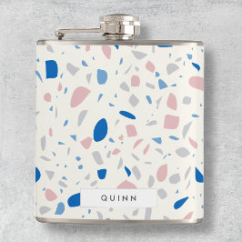 Terrazzo Mönster Neutralt Natural Elegant Fickplunta