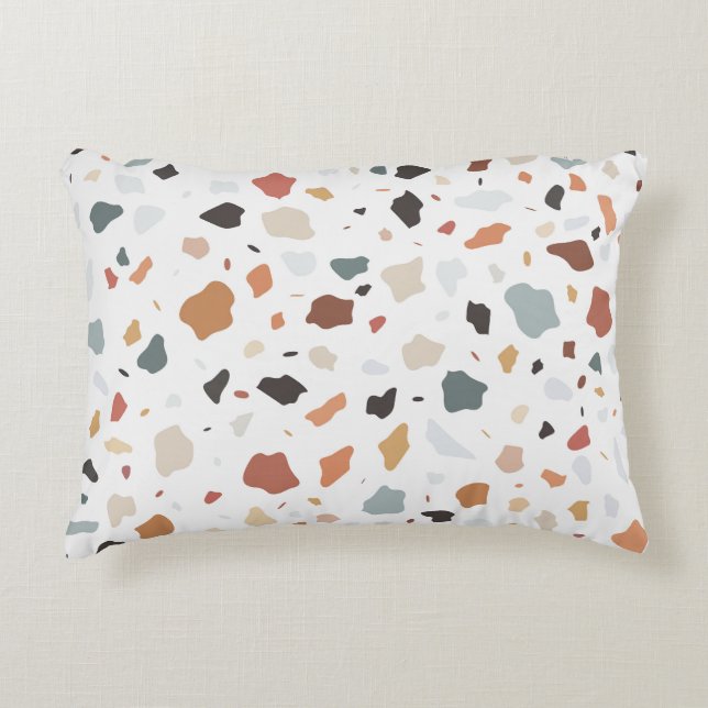 Terrazzo Mönster Prydnadskudde (Framsidan)