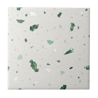 Terrazzo mönster tile kakelplatta