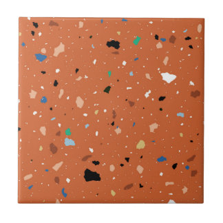 Terrazzo mönster tile kakelplatta