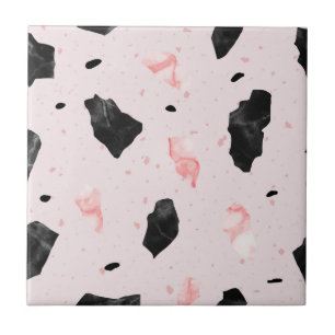 Terrazzo mönster tile kakelplatta