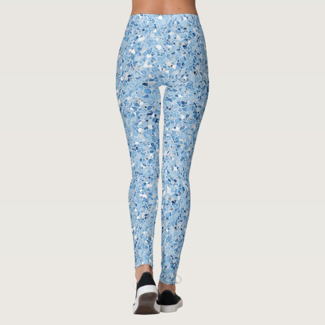 Terrazzo Print Leggings – Statement Wear (Baksida)