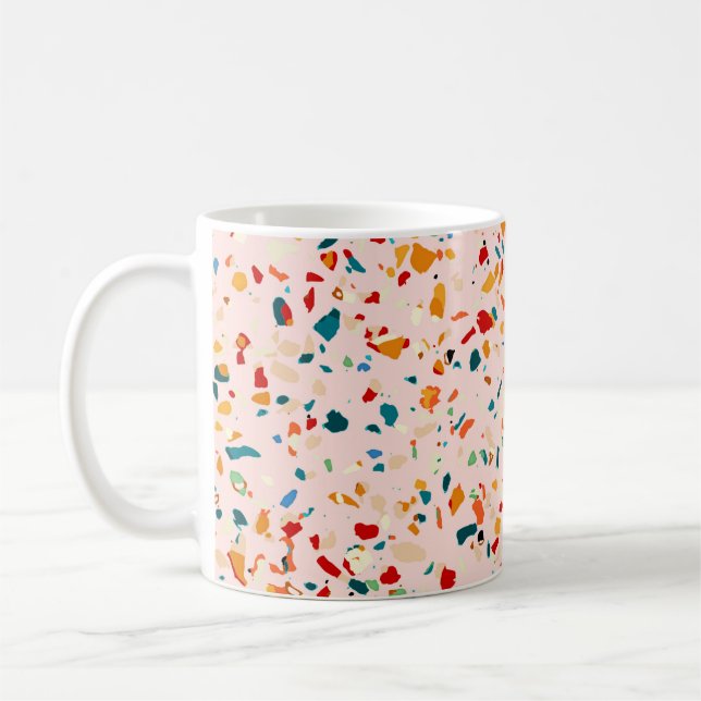  Terrazzo | Rosa Ecleckler | ABSTRAKT Kaffemugg (Vänster)